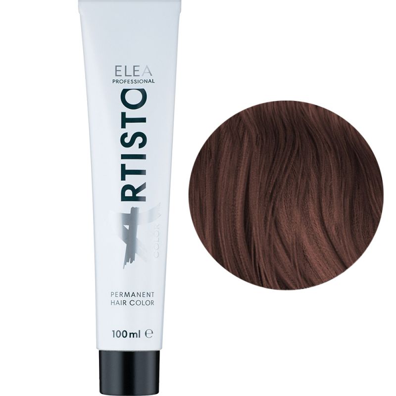 Крем-краска для волос Elea Professional Artisto Color 5.4 (светлый шатен медный) 100 мл