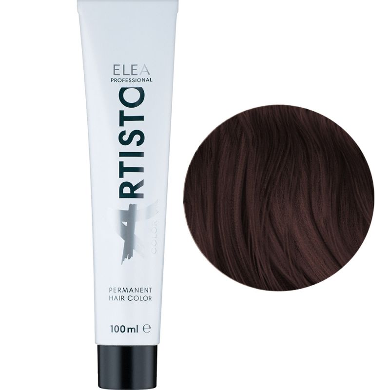 Крем-фарба для волосся Elea Professional Artisto Color 5.7 (світлий коричневий шатен) 100 мл