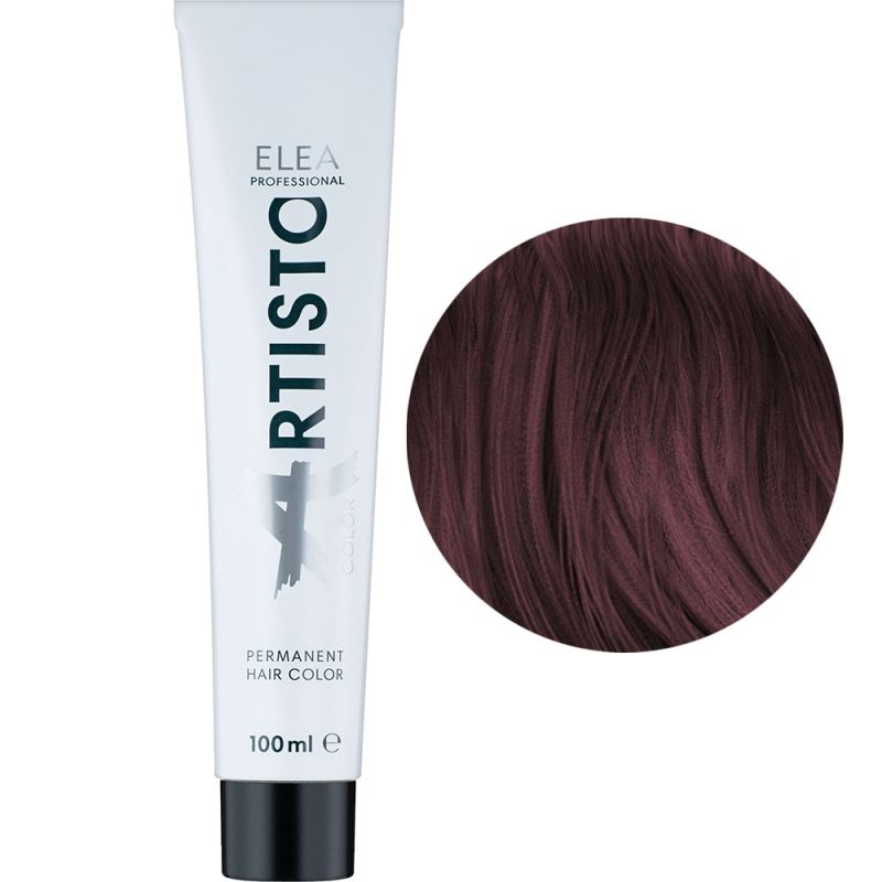 Крем-краска для волос Elea Professional Artisto Color 6.5 (темно-русый махагоновый) 100 мл