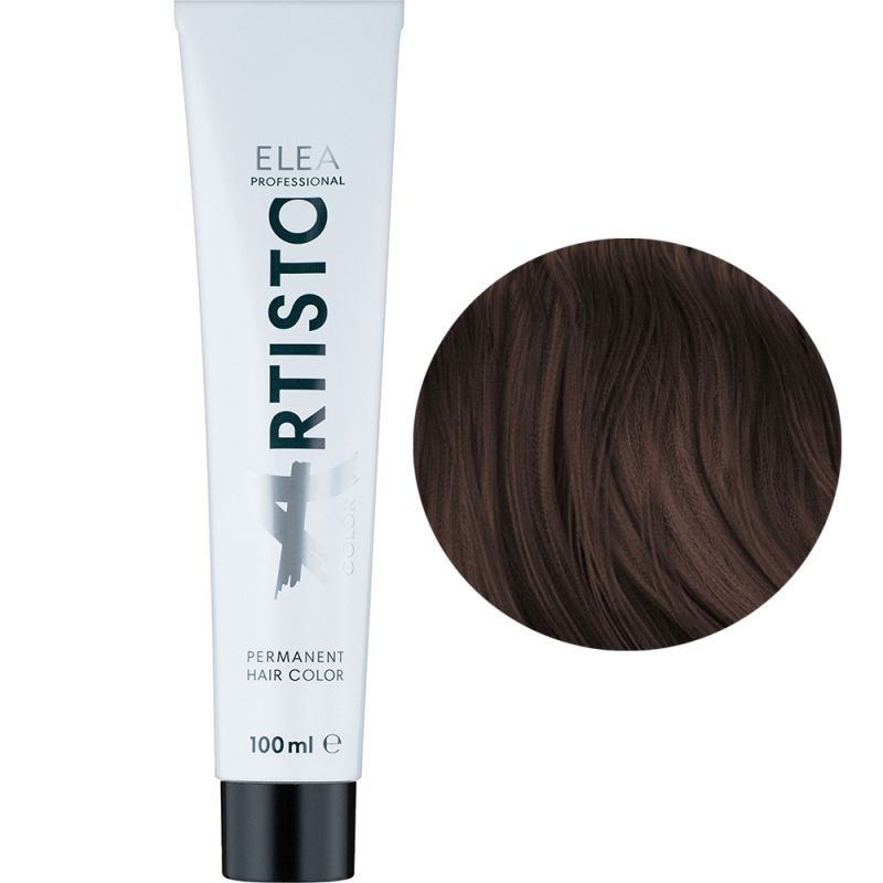 Крем-фарба для волосся Elea Professional Artisto Color 6.74 (коричнево-мідний темно-русявий) 100 мл