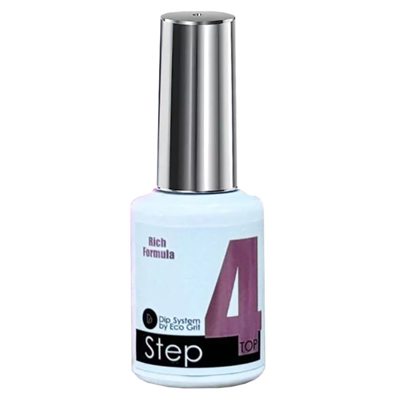 Топ для дип покриття Eco Grit Top Coat Rich Formula Step №4 12 мл