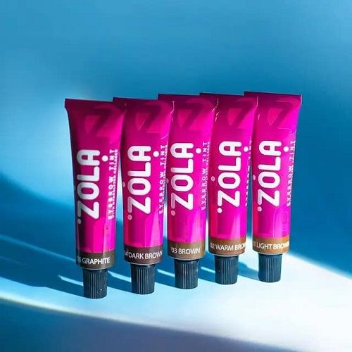 Фарба для брів ZOLA Eyebrow Tint 02 (тепло-коричневий) 15 мл