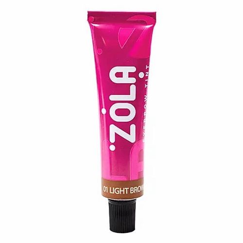 Фарба для брів ZOLA Eyebrow Tint 01 (світло-коричневий) 15 мл