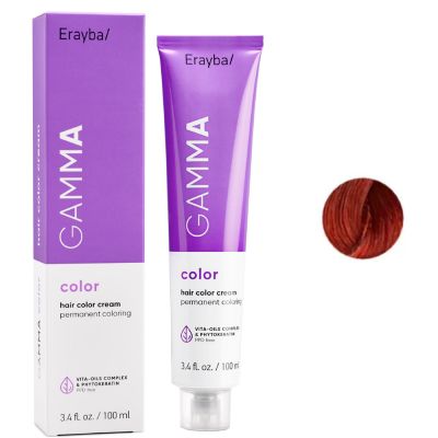 Крем-фарба для волосся Erayba Gamma Hair Color Cream 6/99 (яскраво-рудий) 100 мл
