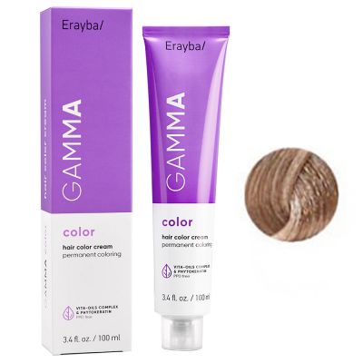Крем-краска для волос Erayba Gamma Hair Color Cream 9.02 (ирисовый очень светлый блонд) 100 мл