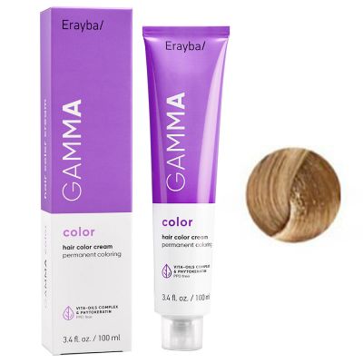 Крем-краска для волос Erayba Gamma Hair Color Cream 9.06 (коричневый супер светлый блонд) 100 мл