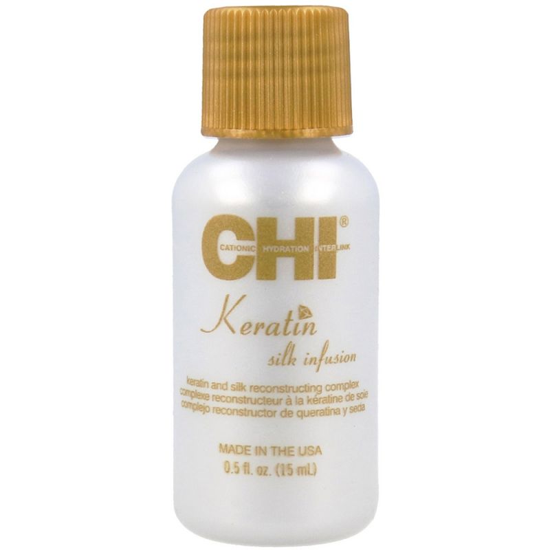 Жидкий шелк для восстановления волос CHI Keratin Silk Infusion 15 мл