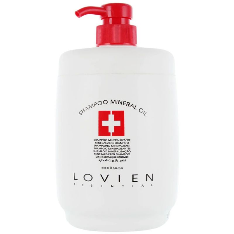 Шампунь восстанавливающий для поврежденных волос Lovien Essential Mineral Oil Shampoo (с минеральным маслом) 1000 мл