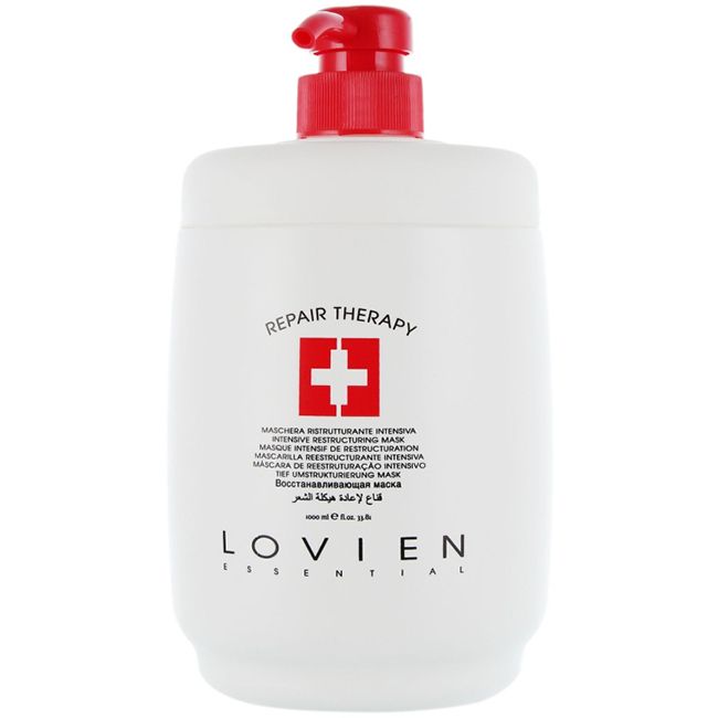 Маска для сухого та пошкодженого волосся Lovien Essential Mask Intensive Repairing For Dry Hair 1000 мл