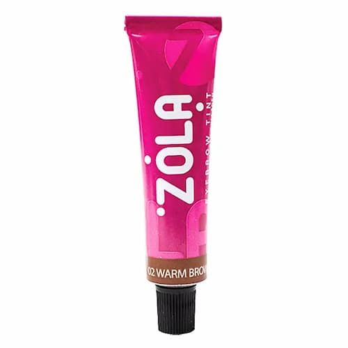 Краска для бровей ZOLA Eyebrow Tint 02 (тепло-коричневый) 15 мл
