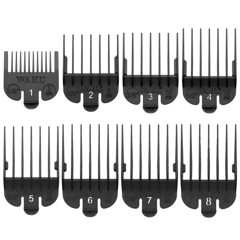 Набор насадок Wahl Cutting Guides Black (3-25 мм)