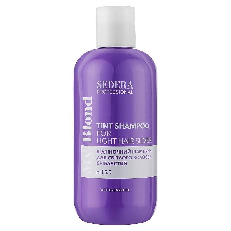 Шампунь для волосся тонуючий Sedera My Blond Tint Shampoo For Light Hair Silver (срібний) 250 мл