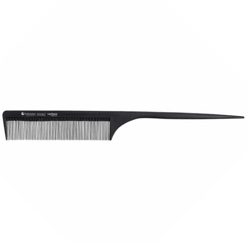 Гребінець карбоновий Hairway 05082 Carbon Advanced 22 см