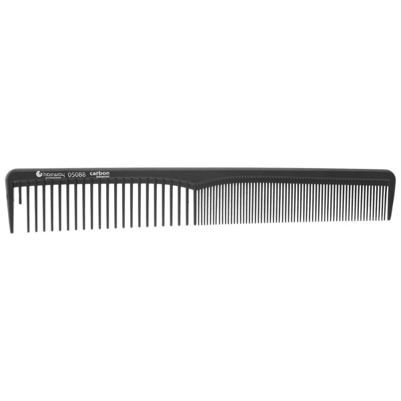 Гребінець карбоновий Hairway 05088 Carbon Advanced 18 см