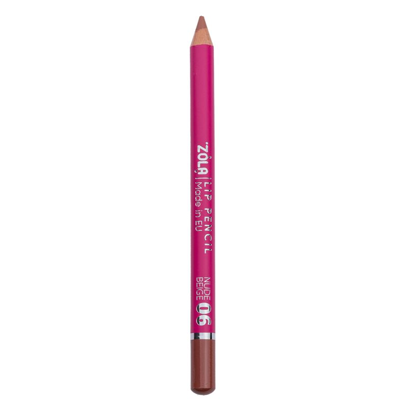 Карандаш для губ Zola Lip Pencil Nude Beige 06 (бежевый нюд)