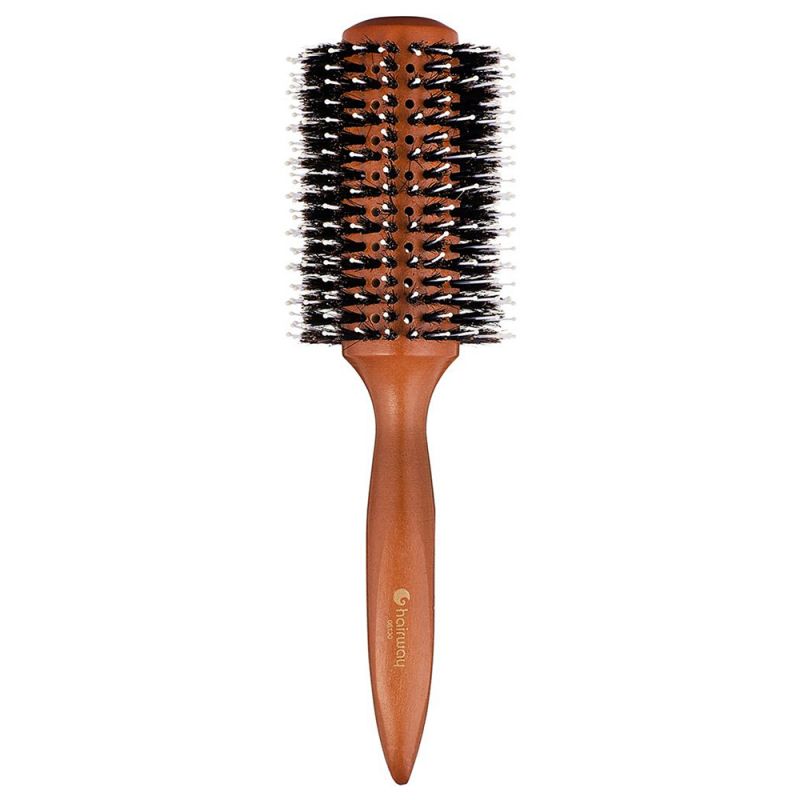 Брашинг для волосся Hairway 06130 Дикобраз 74 мм (змішана щетина)
