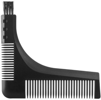 Гребінь для бороди EuroStil Barber 06176 Трафарет