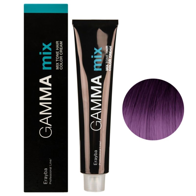 Крем-фарба для волосся Erayba Gamma Hair Color Cream 0/80 (фіолетовий мікстон) 100 мл