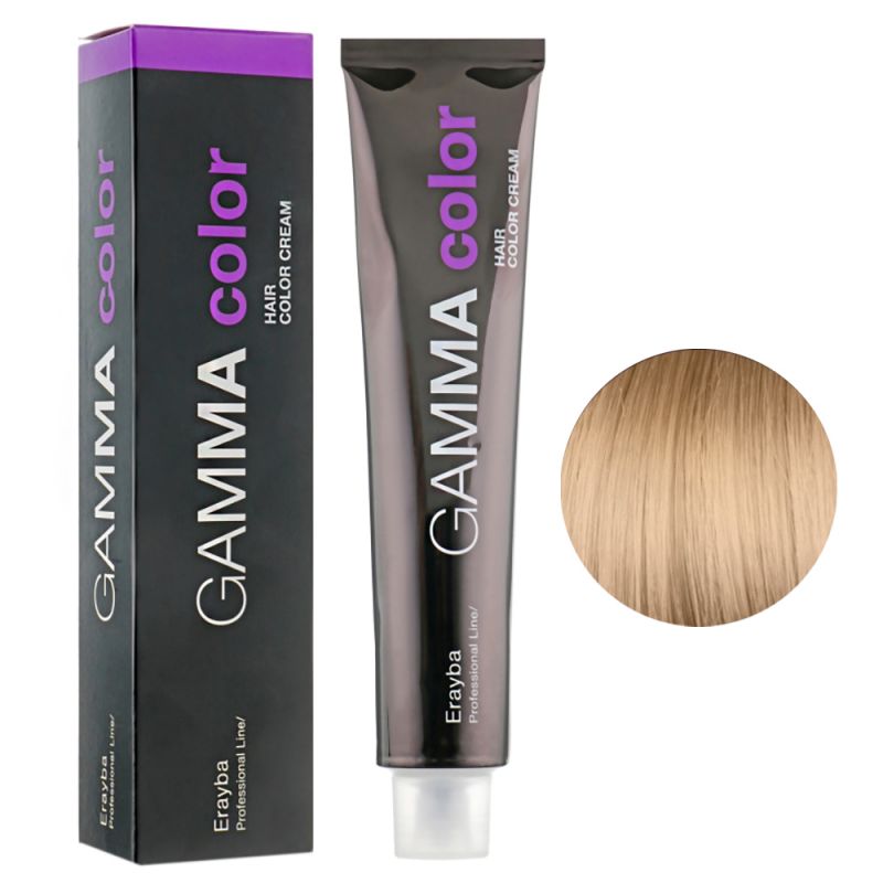 Крем-фарба для волосся Erayba Gamma Hair Color Cream 10/00 (натуральний екстра світлий блонд) 100 мл