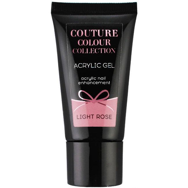 Акрил-гель Couture Colour Acrylic Gel Light Rose (світло-рожевий) 60 мл