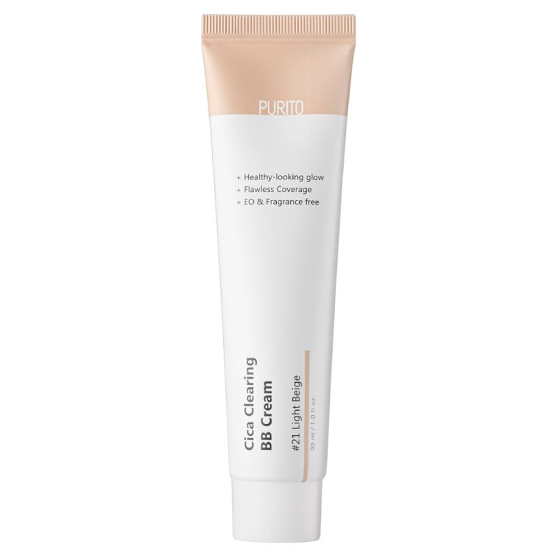 Крем для обличчя Purito Cica Clearing BB Cream №21 Light Beige 30 мл