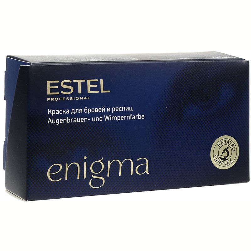 Фарба для брів і вій Estel Enigma №2 (синяво-чорний) 20 мл
