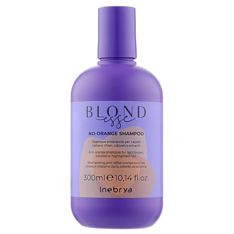Шампунь для светлых оттенков волос Inebrya Blondesse No-Orange Shampoo 300 мл