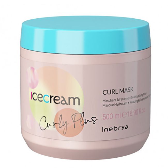 Маска для кучерявого волосся Inebrya Ice Cream Curly Plus Curl Mask 500 мл