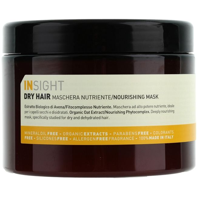 Маска питательная для сухих волос Insight Dry Hair Nourishing Mask 500 мл