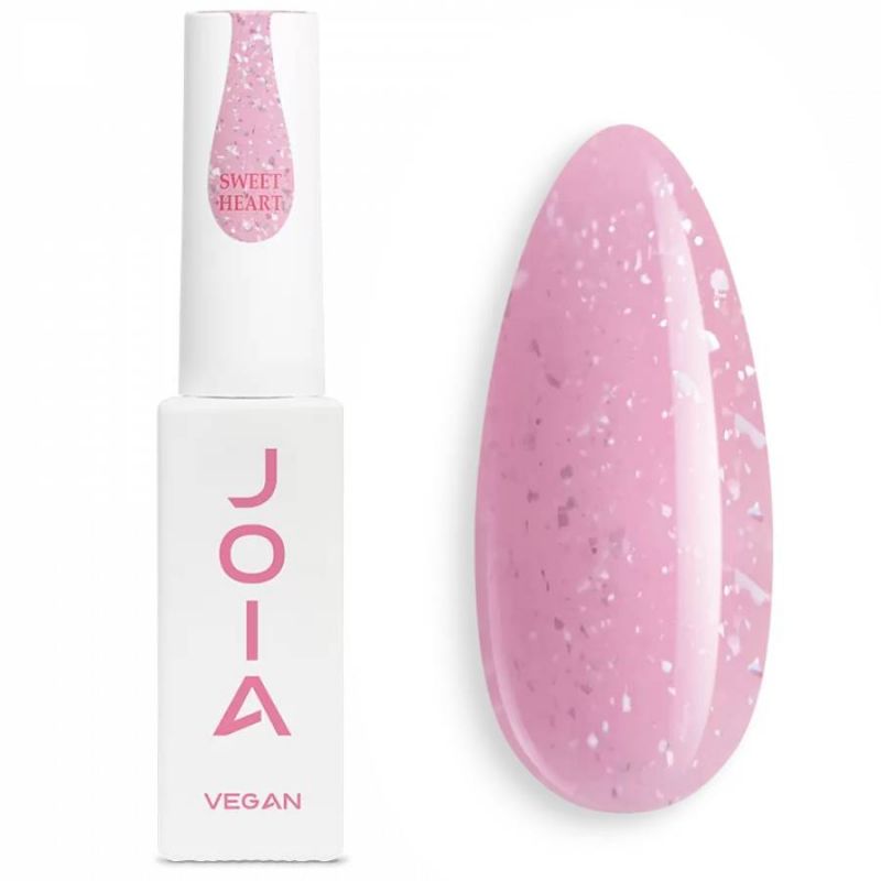 Камуфлююча база JOIA Vegan BB Cream Base Sweetheart (рожевий з шиммером) 8 мл
