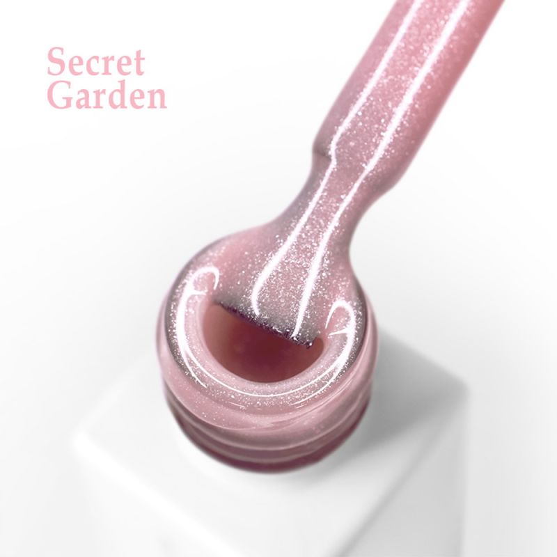 Камуфлююча база JOIA Vegan BB Cream Base Secret Garden (рожево-бежевий з шиммером) 8 мл