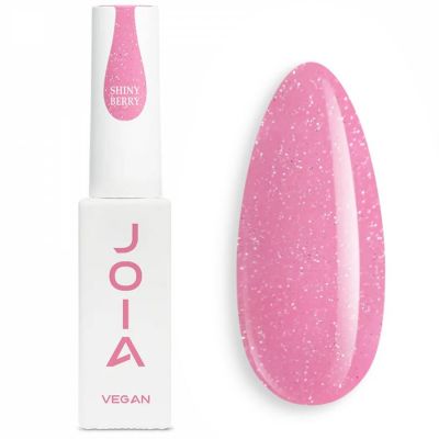 Камуфлююча база JOIA Vegan BB Cream Base Shiny Berry (рожевий з шиммером) 8 мл