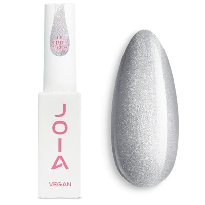 Камуфлююча база JOIA Vegan Magic Cat Base №01 (сірий, котяче око) 8 мл