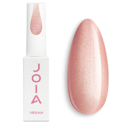 Камуфлююча база JOIA Vegan Magic Cat Base №02 (персиковий, котяче око) 8 мл