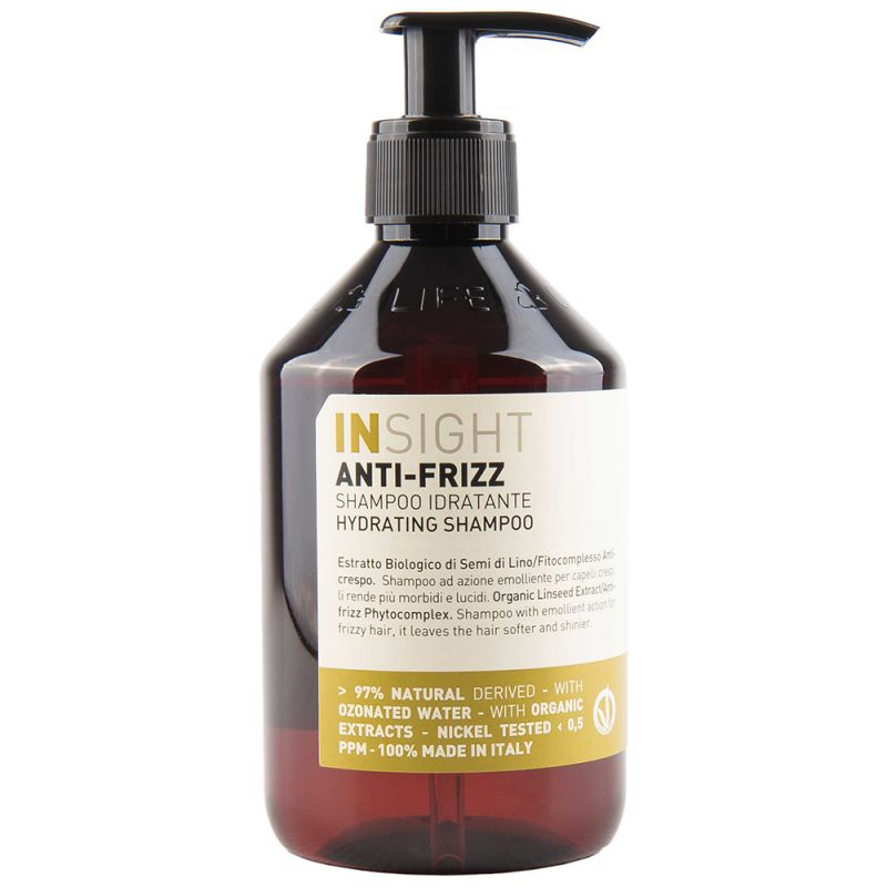 Шампунь зволожуючий для всіх типів волосся Insight Anti-Frizz Hair Hydrating Shampoo 500 мл