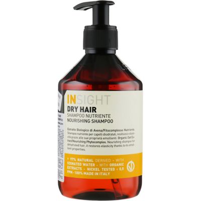 Шампунь живильний для сухого волосся Insight Dry Hair Nourishing Shampoo 500 мл