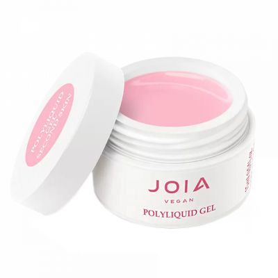 Жидкий полигель для моделирования JOIA Vegan PolyLiquid Gel Second Skin (нюдово-розовый) 15 мл