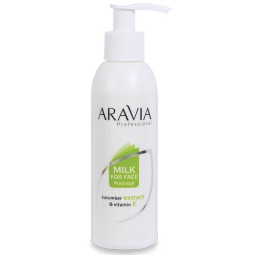 Молочко для обличчя Aravia Professional (з огірковим екстрактом та вітаміном E) 150 мл