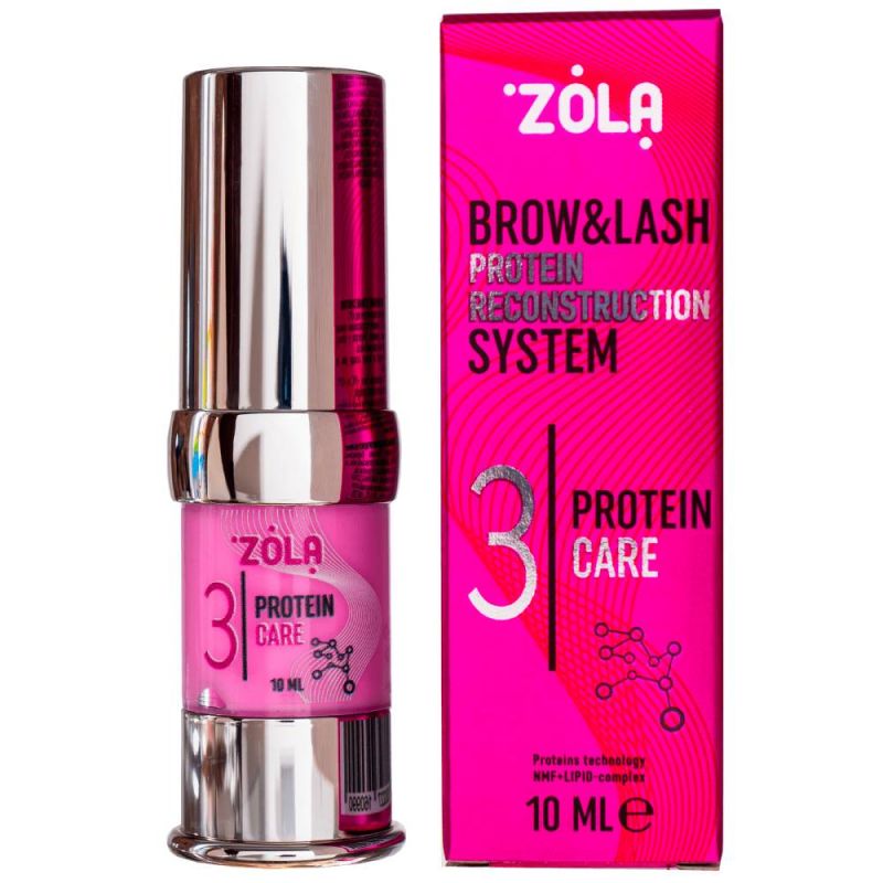 Склад для ламінування брів та вій Zola №03 Protein Care 10 мл