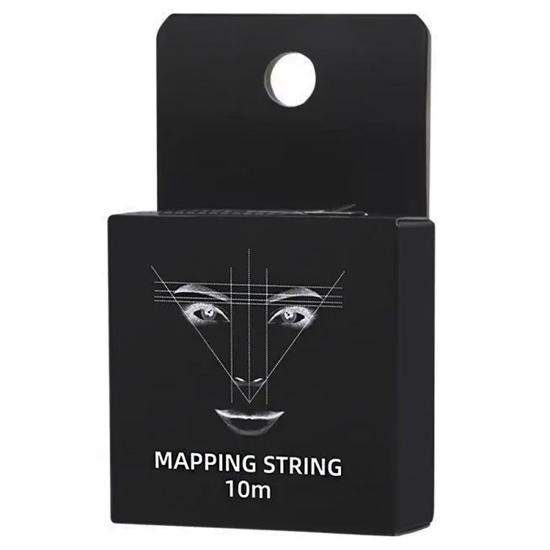Нить для разметки бровей Teysha Mapping String Black (черный) 10 м