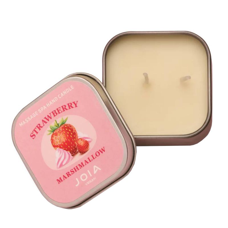 Массажная свеча JOIA Vegan Massage Spa Hand Candle Strawberry Marshmallow 65 мл