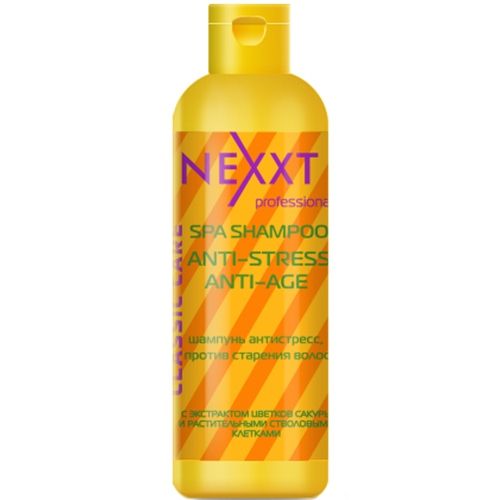 Шампунь-антистрес Nexxt Professional проти старіння волосся 1000 мол