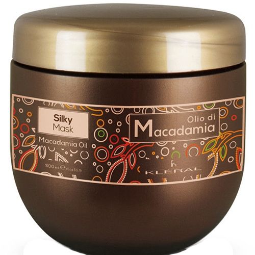 Маска для волос увлажняющая Kleral System Olio Di Macadamia Silky Mask 500 мл