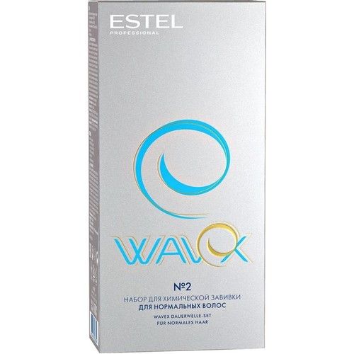 Набір для хімічної завивки Estel Wavex для нормального волосся (фіксаж-перманент 100 мл концентрат,