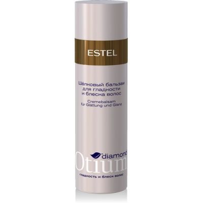 Шелковый бальзам для гладкости и блеска волос Estel Otium Diamond 200 мл