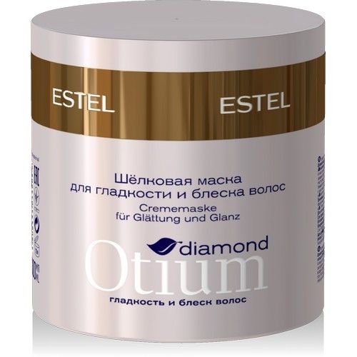 Шелковая маска для гладкости и блеска волос Estel Otium Diamond 300 мл