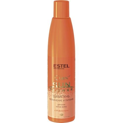 Шампунь с УФ-фильтром для всех типов волос Estel Curex Sunflower Увлажнение и питание 300 мл
