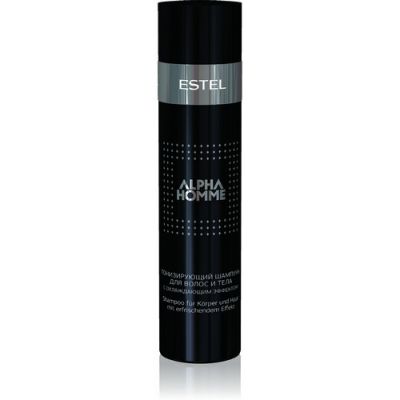 Тонизирующий шампунь для волос и тела с охлаждающим эффектом Estel Alpha Homme 250 мл