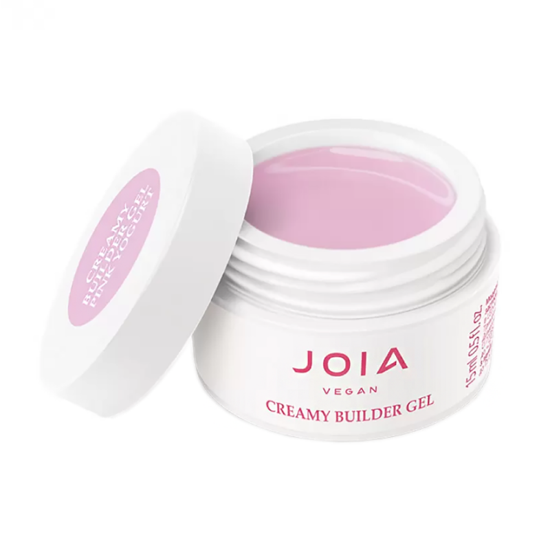 Моделирующий гель JOIA Vegan Creamy Builder Gel Pink Yogurt (молочно-розовый) 15 мл