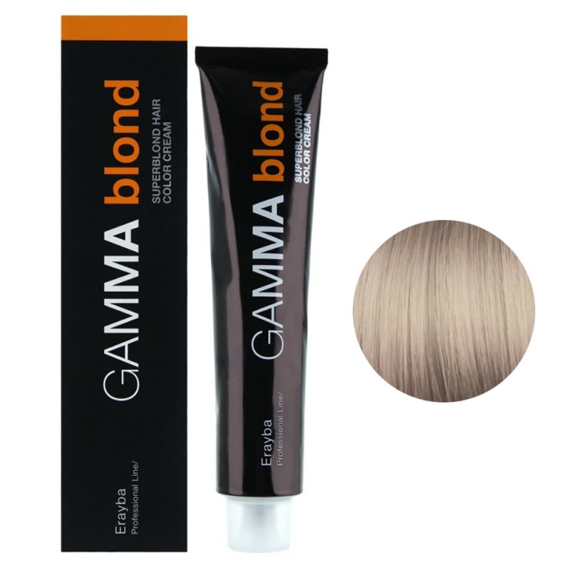 Крем-краска для волос Erayba Gamma Blond Hair Color Cream 12/12 (перламутрово-пепельный специальный блонд) 100 мл